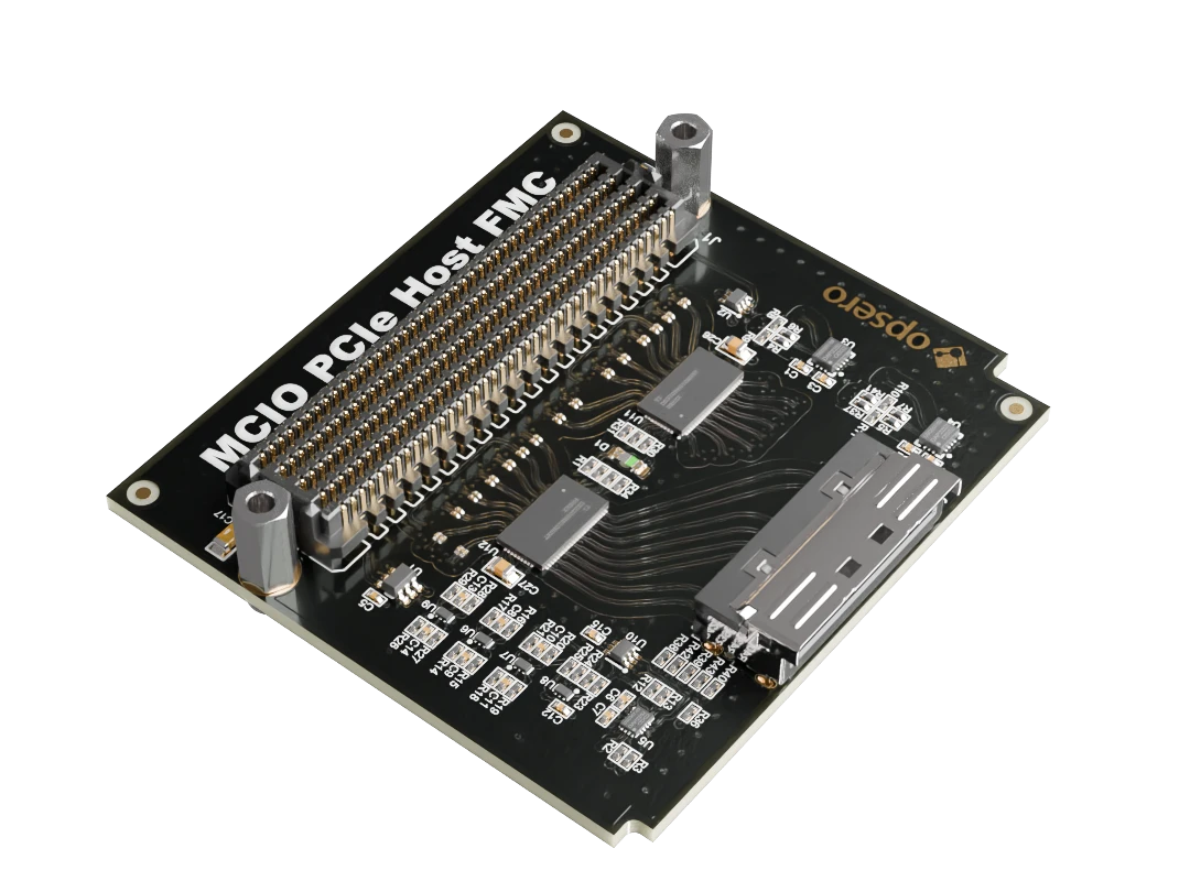 MCIO PCIe Host FMC