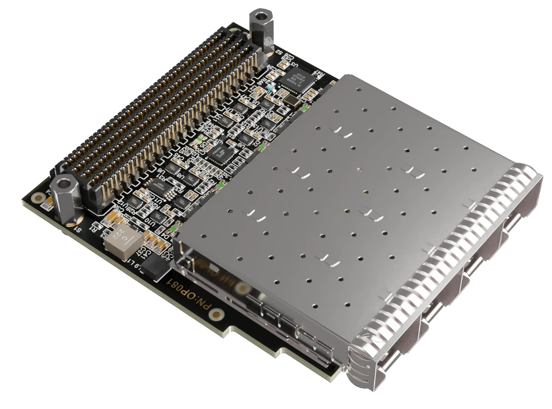 Quad SFP28 FMC